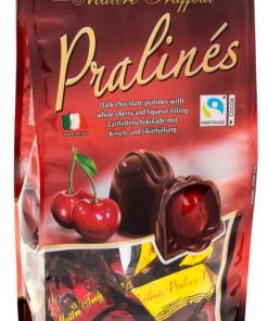 Pralines dark chocolate with cherry with liqueur 4% vol. 240g