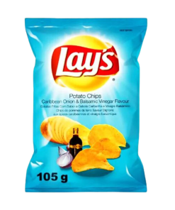 Lay’s Potato Chips – Caribbean Onion & Balsamic Vinegar 105g
