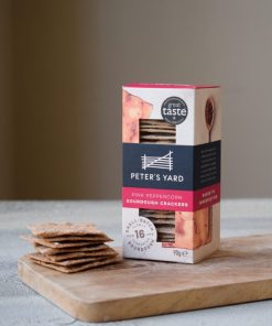 Peters Yard Peppercorn Crispbread – 90g (Order per case size of 8 units only)