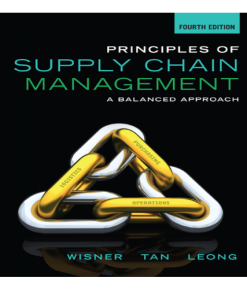 Principles of Supply Chain Management: A Balanced Approach