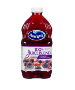 Ocean Spray 100% Cranberry  Blackberry Juice 1.77lt