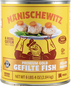 Gefilte Fish Premium Gold #10 Bulk 14Ct Mani (P)