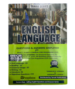 English Language Questions & Answers For Basic 7, 8 & 9 – Tamak Series