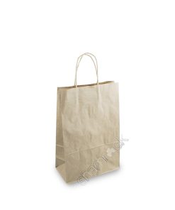 #16 TWISTED HANDLE BROWN BAG 1PC