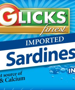 Sardines In Water 4.375Oz Glicks