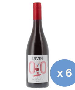 Divin Pinot Noir Non-Alcoholic 0.0% ABV 75cl x 6