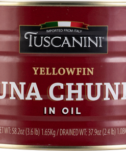 Tuna Yellowfin In Oil Bulk 58.20 Oz Tuscanin