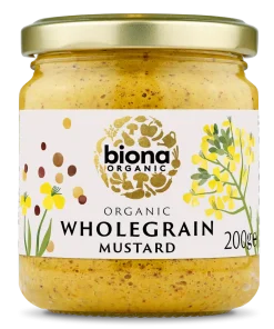 Biona Organic Wholegrain Mustard 200g