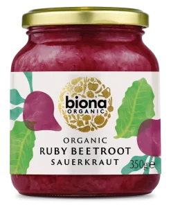 Biona Organic Ruby Beetroot Sauerkraut 350g
