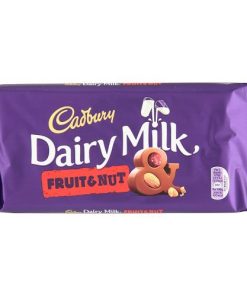 Cadbury’s Chocolate Bars – Fruit & Nut 200gm