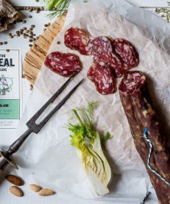 The Real Cure Dorset Whole Dorset Blue Vinny & Fig Salami (approx 500g)(Free Range Pork)