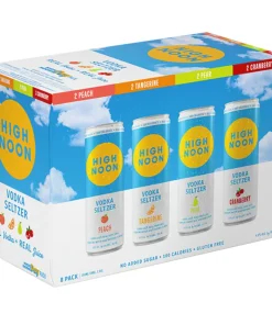High Noon Vodka & Soda Day Pack Variety 8 Pack 355mL