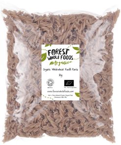 Organic Wholewheat Fusilli Pasta