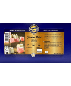 Sainte Lucie Halal Bronze Gelatine Leaves 1kg