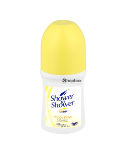 Shower To Shower Shower Roll On Happy Days 50ml