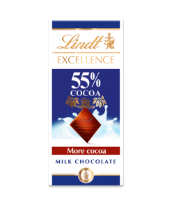 Lindt 55% Milk Chocolate 100gm
