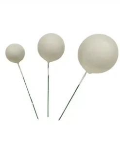 Cream Mixed Decorative Balls Pack of 20
