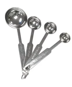 Stainless Steel Measuring Spoons Pack of 4