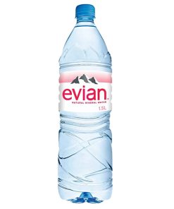 Evian Water Bottles (Still) – 6×1.5Ltr