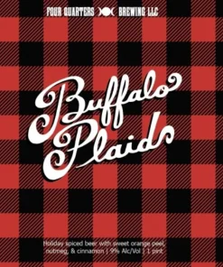 FOUR QUARTERS BUFFALO PLAID 4PK
